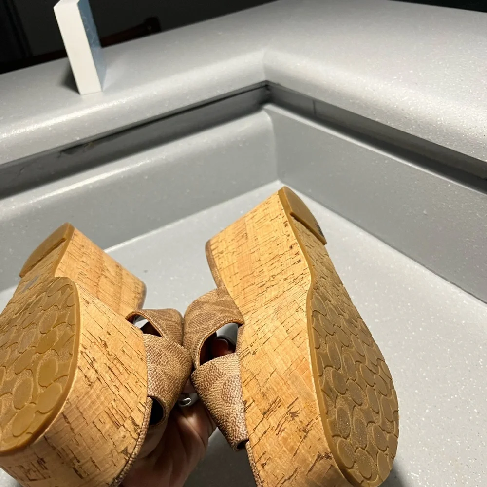 Coach Brown Mules & Clogs - Picture 3 of 6